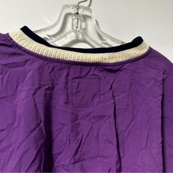 Vintage 90s Rugged Sweats Purple Sporty Pullover Windbreaker Men’s Size XL - Picture 8 of 11